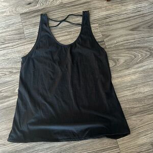 black prana tank top size L